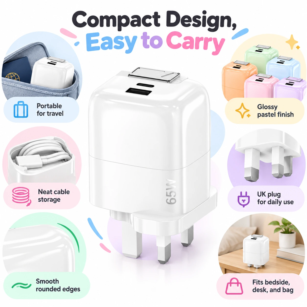 compact design, easy to carry